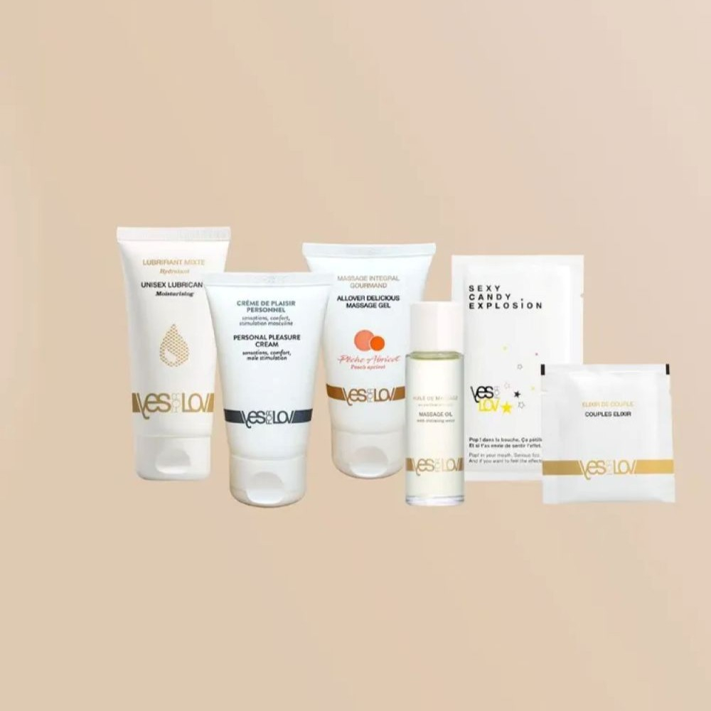 Набор интимной косметики Yesforlove "MY DELIGHT KIT" (черный)