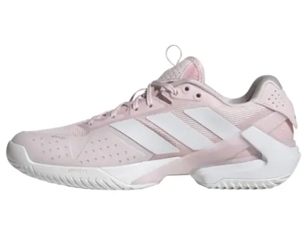 Женские теннисные кроссовки Adidas Adizero Ubersonic 5 W - distilled pink/cloud white/cloud white