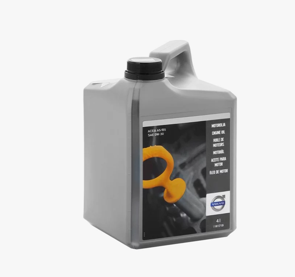 Масло моторное VOLVO Motoroel A5/B5 0W-30 синтетическое 4 л 1 161 719