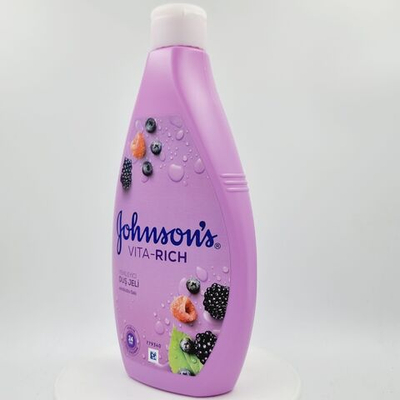 Гель для душа Johnson's Vita-Rich с экстрактом малины 400 мл (Италия)