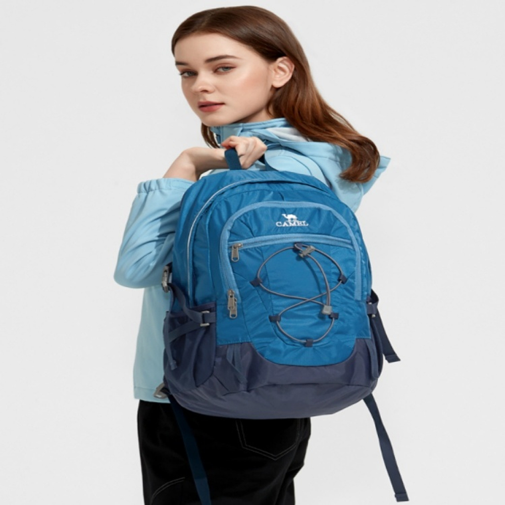 CAMEL 22L Mountaineering Bag Travel Bag Backpack Outdoor Bag Nylon Multicolor Unisex
