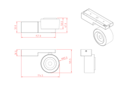 Потолочный светильник Technical C062CL-L12W4K