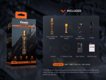 Тактический фонарь Fenix TK20R UE, пустынный камуфляж