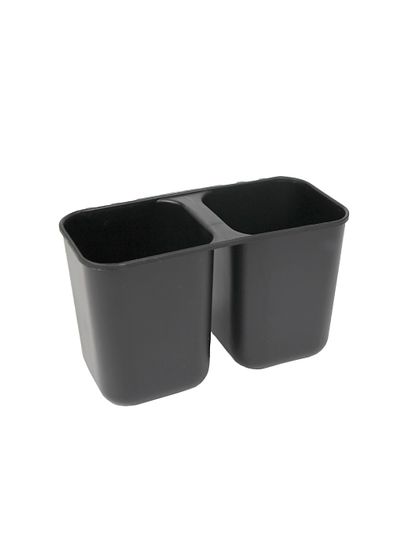 Сушилка для посуды из алюминия с поддоном Kamille KM 0757 черная 43х32,5х26 см.