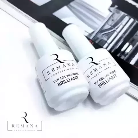 Топ Brilliant (блестящий) без липкого слоя Remana, 15 мл