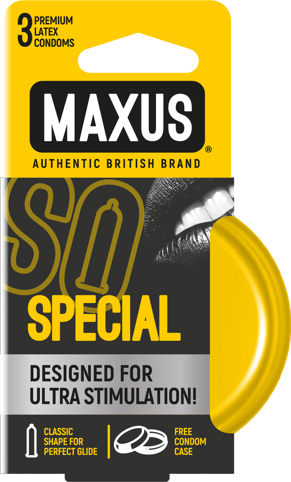 Презервативы точечно-ребристые MAXUS Special №3 ж/к