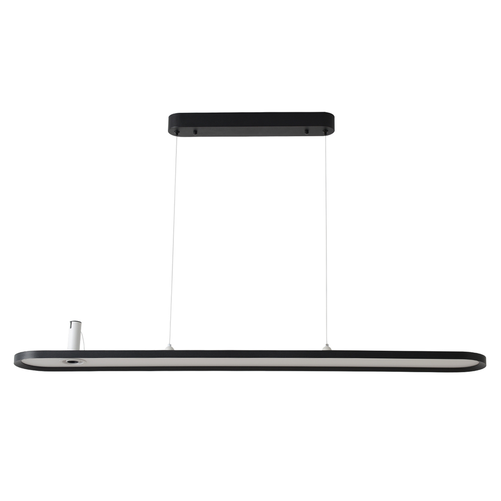 Подвесной светодиодный светильник Crystal Lux CONTOUR SP45W LED BLACK