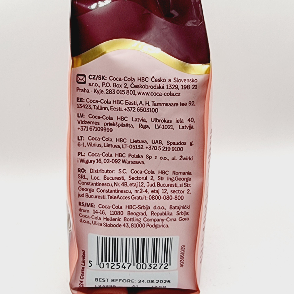 Кофе молотый Costa Coffee Caffe Crema Blend , 200 г (из Эстонии)