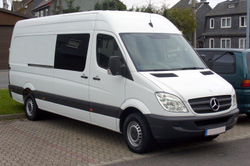 Порог передний VW Crafter, Mercedes Sprinter W906 (1мм)