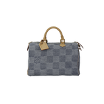 LOUIS VUITTON Speedy 40 Bandouliere Damier Denim 3D Blue Denim