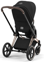 Коляска Cybex Priam IV Rosegold complete Cloud G Almond Beige Plus Base G 3 в 1 Sepia Black