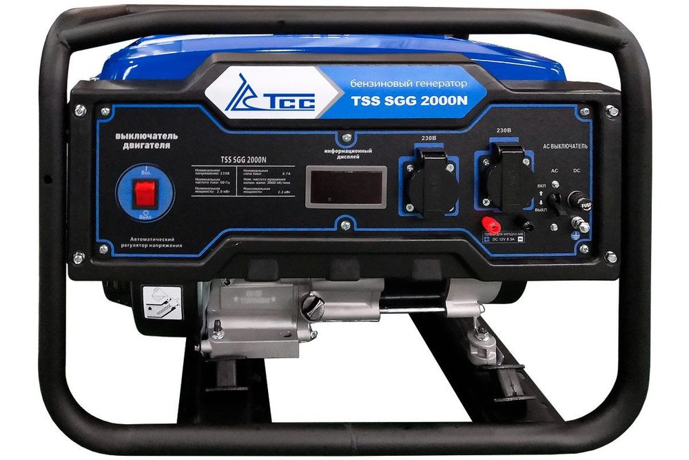 Бензогенератор TSS SGG 2000N - [2 кВт / 8.7 А] руч. старт