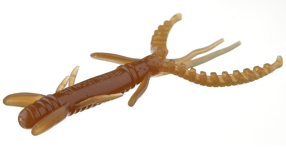 Виброхвосты съедобные Lucky John Pro Series HOGY SHRIMP 3.5" (89мм/5шт)