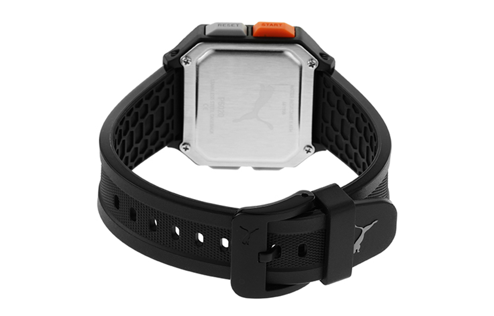 PUMA Wrist Watch Quartz Movement Rubber Strap 45mm Blue Dial Men"s Watches P5020