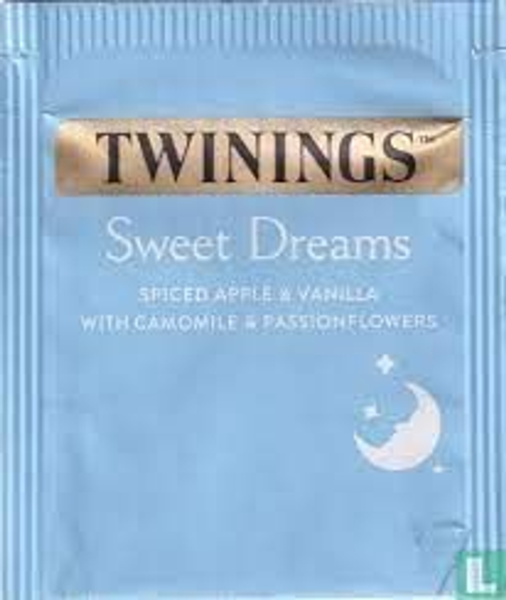 Чай травяной Twinings Sweet Dreams пряное яблоко и ваниль, 20 пакетиков, 30 г (из Финляндии)