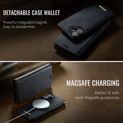 Чехол-кошелек CaseMe 2 in 1 MagSafe iPhone 16+