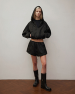 BLACK TRACKJACKET