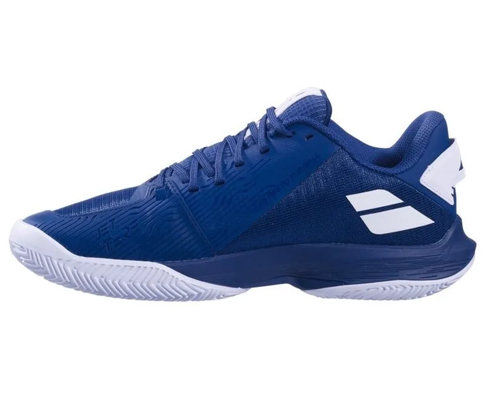 Мужские кроссовки теннисные Babolat Jet Tere 2 Premium Clay - dark blue