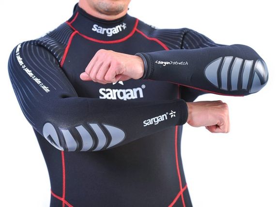 Гидрокостюм Sargan Nero 2.0 Long men 3 мм черный красная отстрочка