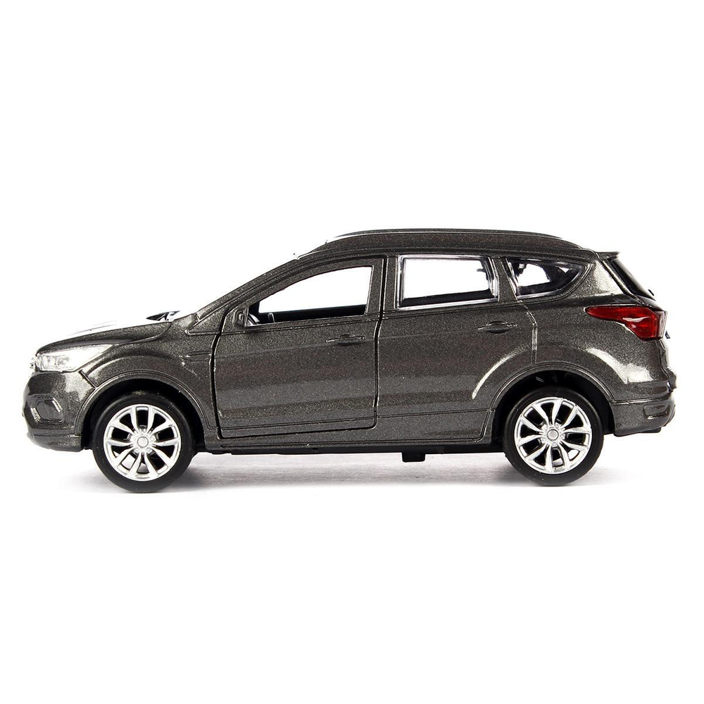 Модель ин. мет. "Ford Kuga" 12см, открыв. двери, серый коробка KUGA-GY (Технопарк)