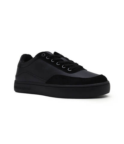 Кожаные кроссовки classic cupsole laceup mix lth CALVIN KLEIN JEANS - черный(YM0YM00713)