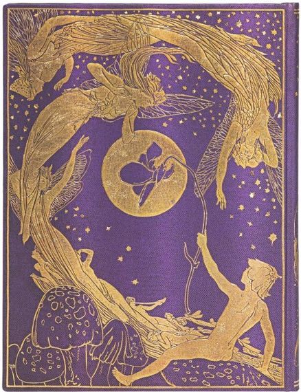 Paperblanks notebook  Lang’s Fairy Books Violet Fairy Ultra size Lined