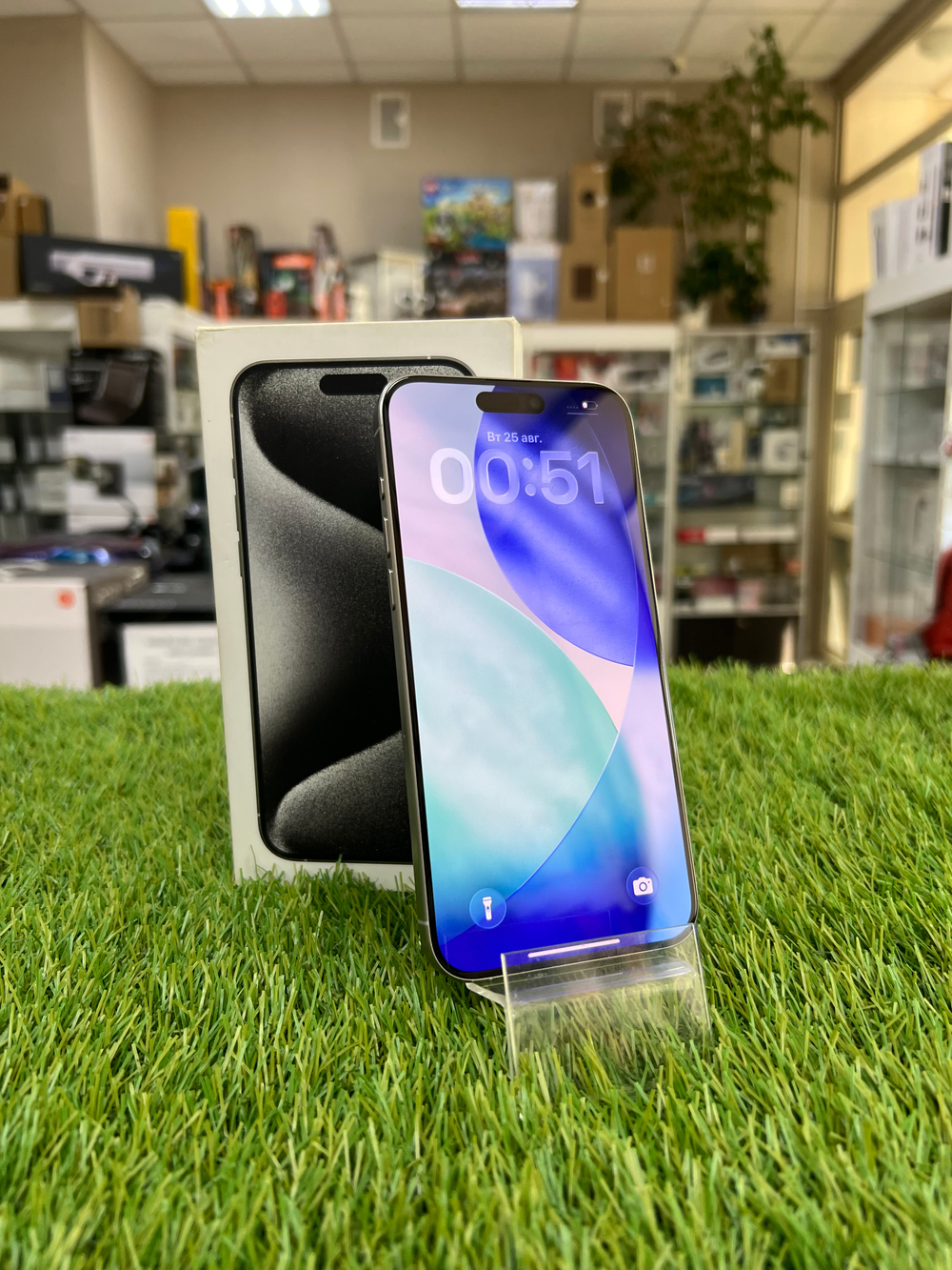 Б/У iPhone 15 Pro Max 256Gb White Titanium