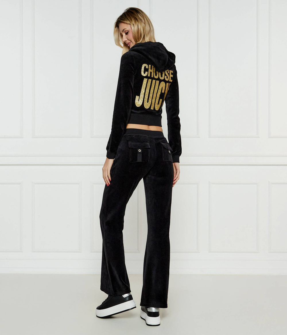 Худые Robyn Bamboo Velour Heritage Juicy Couture - черный(JCGAS125001)