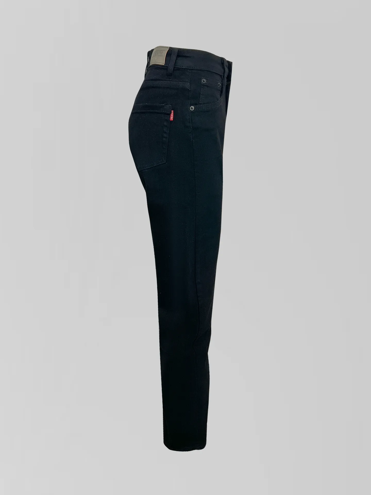 Джинсы Denim 6052 однотонные плотные со стрейчем