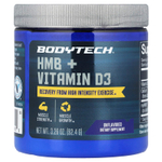 BodyTech, HMB + витамин D3, без добавок, 92,4 г (3,26 унции)