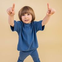 Футболка оверсайз "Деним"