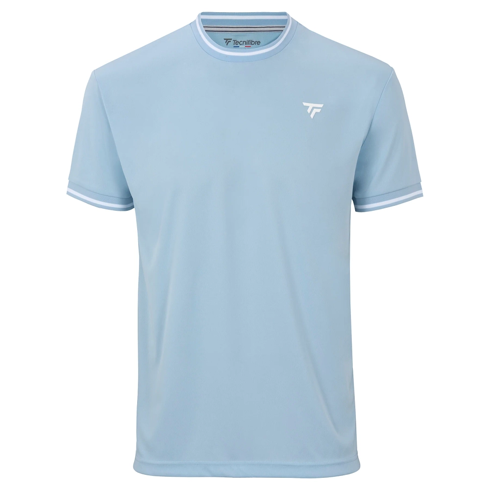 Мужская теннисная футболка Tecnifibre Team Tech - glacier