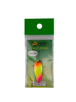 Блесна Fish Crystal DANCER 35 мм 3,8г на форель #80