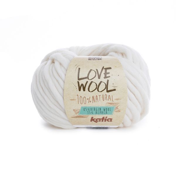 Пряжа Katia (Катя) Love Wool / уп.10 мот. по 100 г, 50 м, 894.100