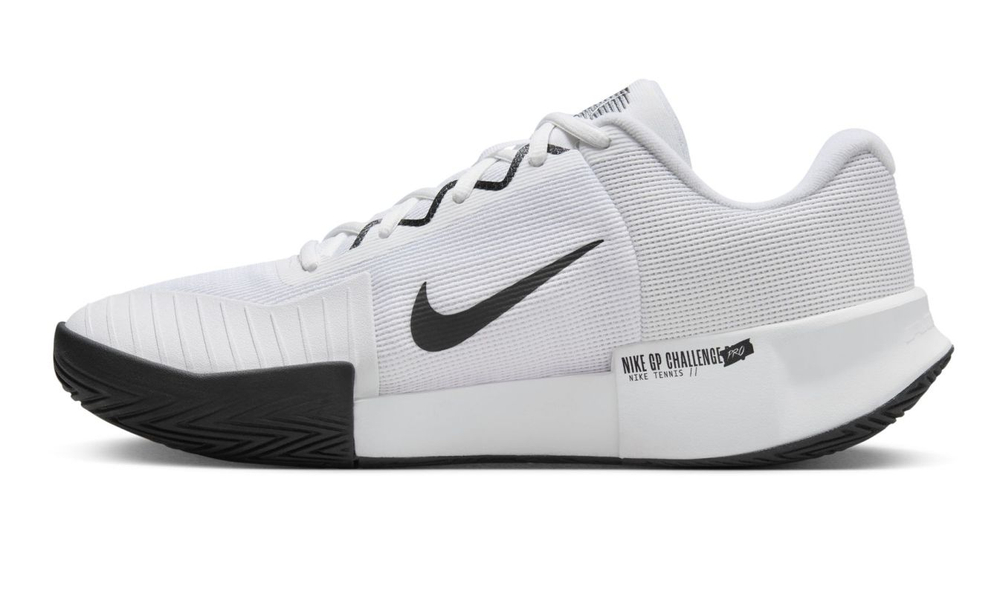 Теннисные кроссовки Nike Zoom GP Challenge Pro — белый/чёрный/белый