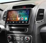Магнитола для KIA Sorento 2 XM 2012-2020 c экраном климата снизу (рамка-накладка) - ZX418R9-7862 Android 10, Быстрая, SIM-слот