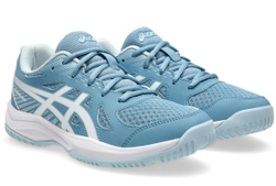 Детские теннисные кроссовки Asics Upcourt 6 GS - saba blue/white