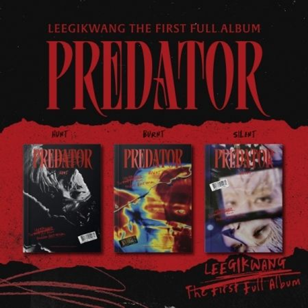 Альбом LEE GI KWANG - Predator 1st Album RANDOM Version