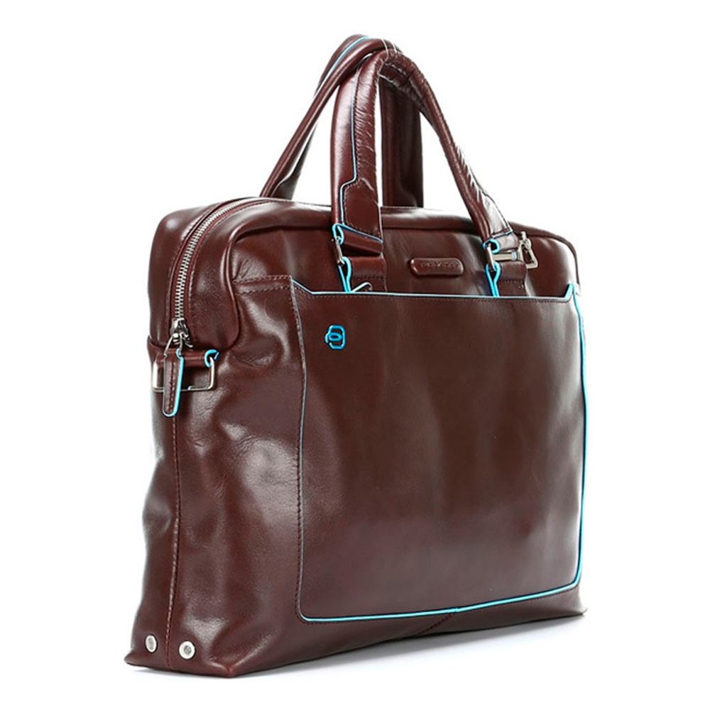Сумка Piquadro Blue Square коричневая телячья кожа (CA3335B2/MO) 1