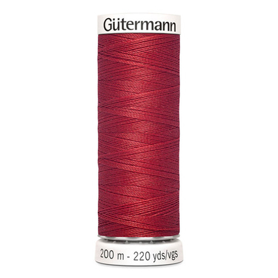 Нитки универсальные Gutermann Sew-all 100 (200 метров), 5 кат. | 026 огненно-красный
