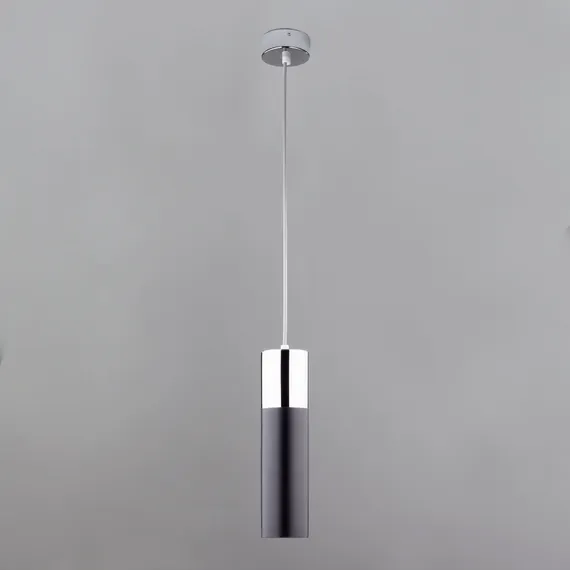 Подвесной светильник Double Topper 50135/1 LED хром/черный Eurosvet
