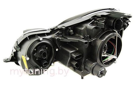 Передние фары chrome D2S/H7 для Mercedes E W211