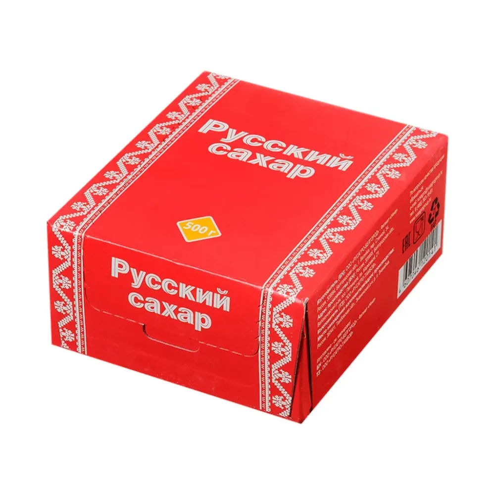Сахар белый кусковой "Русский сахар" 500гр
