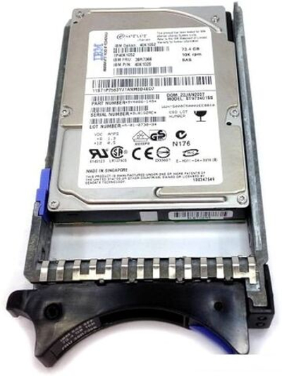 Жесткий диск IBM 73Gb SAS 10K HS 2.5 26K5262