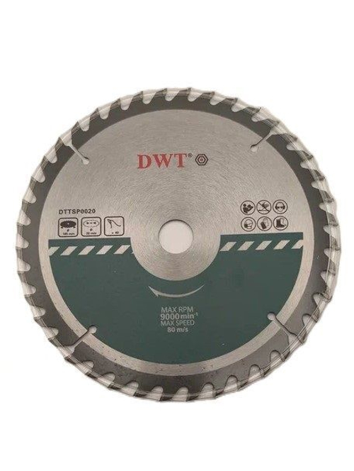 Пильный диск по дереву DWT DTTSP0020 185x2.2x20/16x40T,CS50+YG8