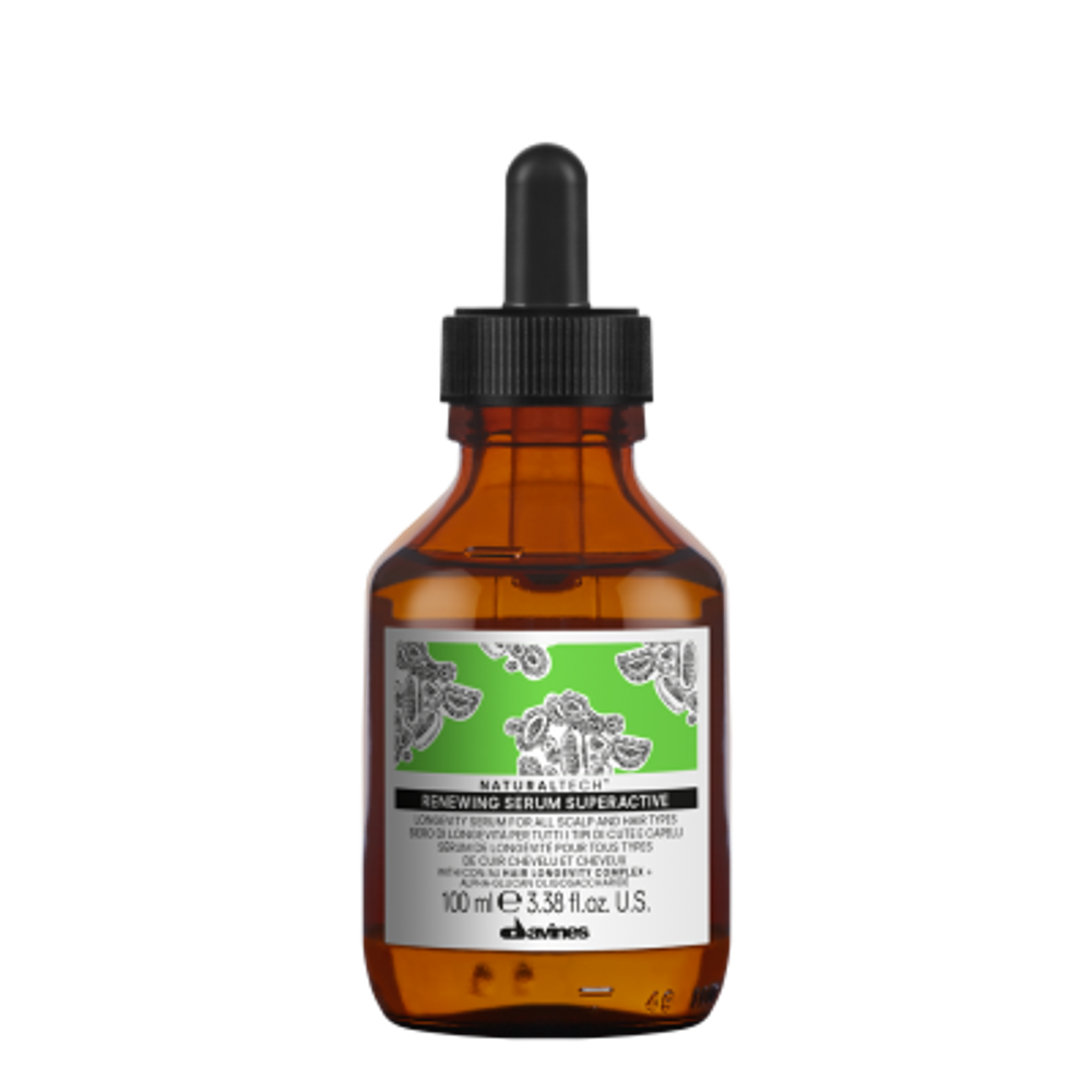 Обновляющая суперактивная сыворотка против старения кожи головы и волос Davines Natural Tech Renewing Superactive Serum 100 мл