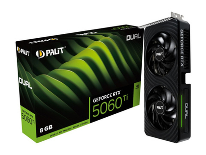 Видеокарта Palit GeForce RTX 5060 TI DUAL (NE7506T019P1-GB2062D)