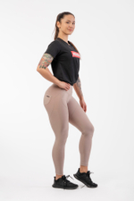 Брюки Bubble Butt Pants 587 Бежевые