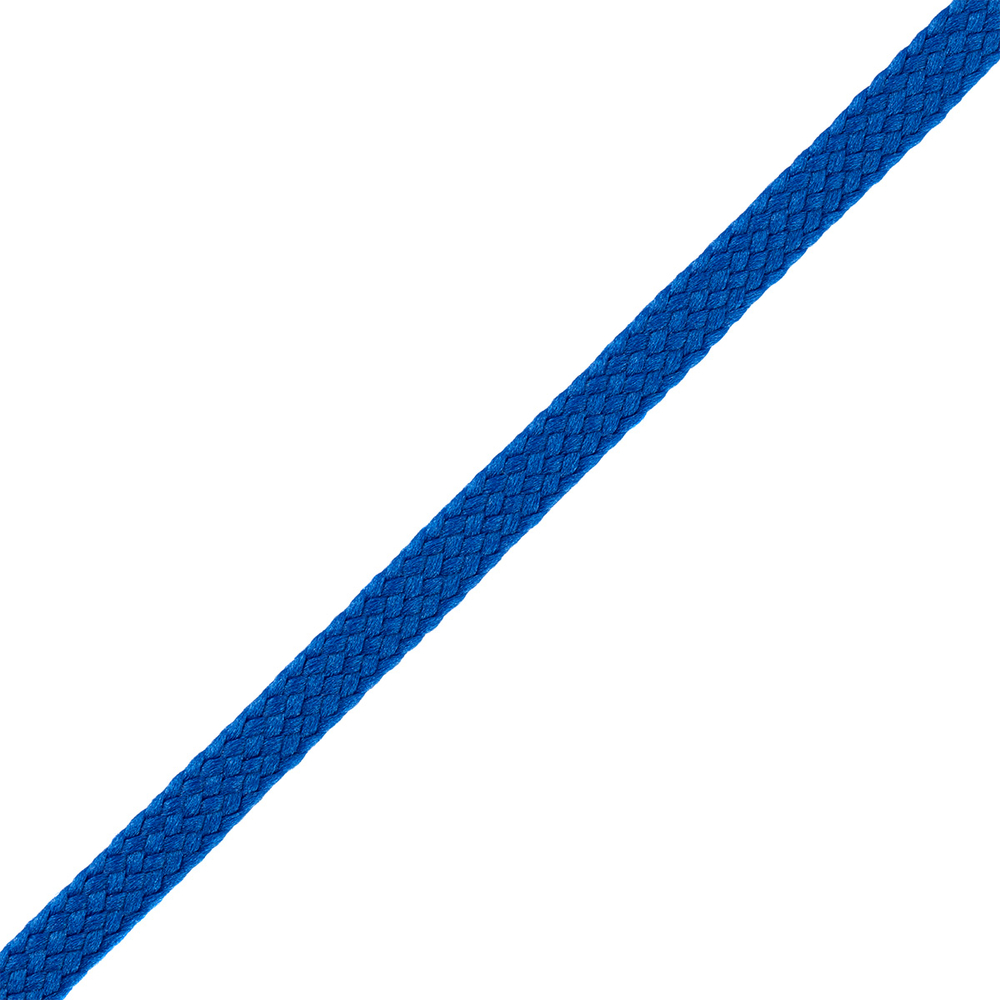 Шнур 6 мм, пустой, плоский, цв.210 василек