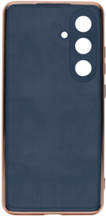 Стильный глянцевый чехол для SAMSUNG GALAXY S24 (не ULTRA/ FE/ PLUS!) с кольцом-подставкой и бархатной подкладкой
